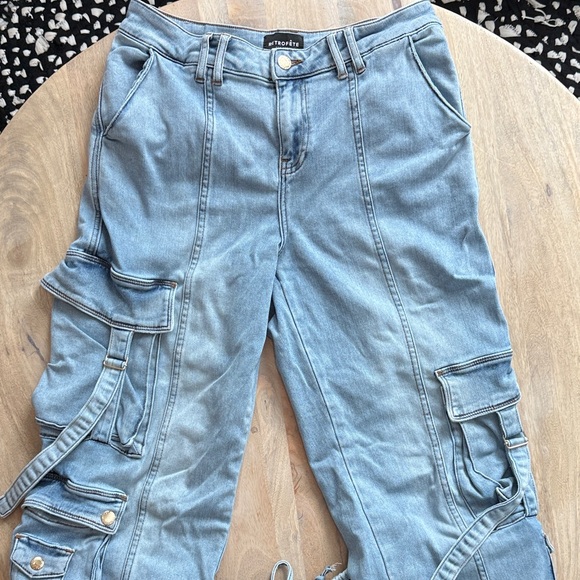 RETROFETE Alejandra Cargo Jeans Denim - Picture 4 of 11